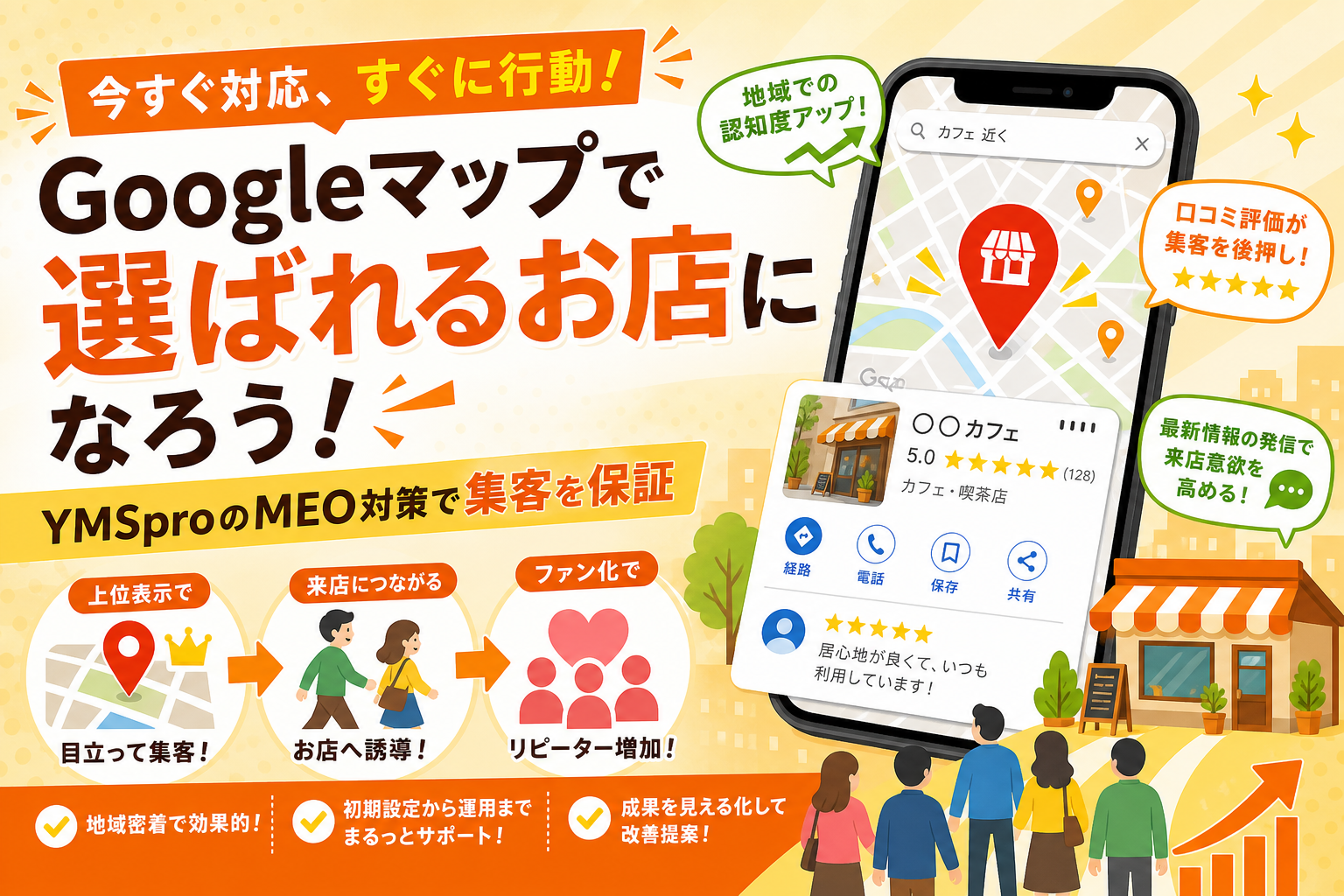 来店集客を加速するMEO対策｜Googleマップ上位表示で顕在層を獲得