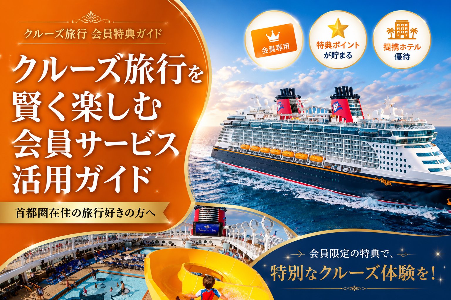 クルーズ旅行を賢く楽しむ会員サービス活用ガイド