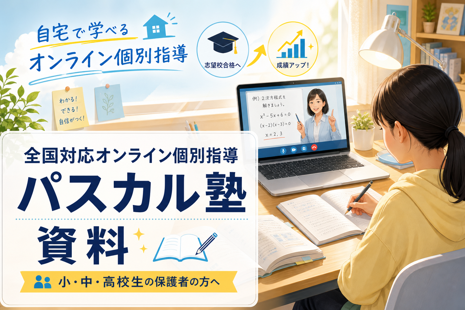 全国対応オンライン個別指導 パスカル塾 資料