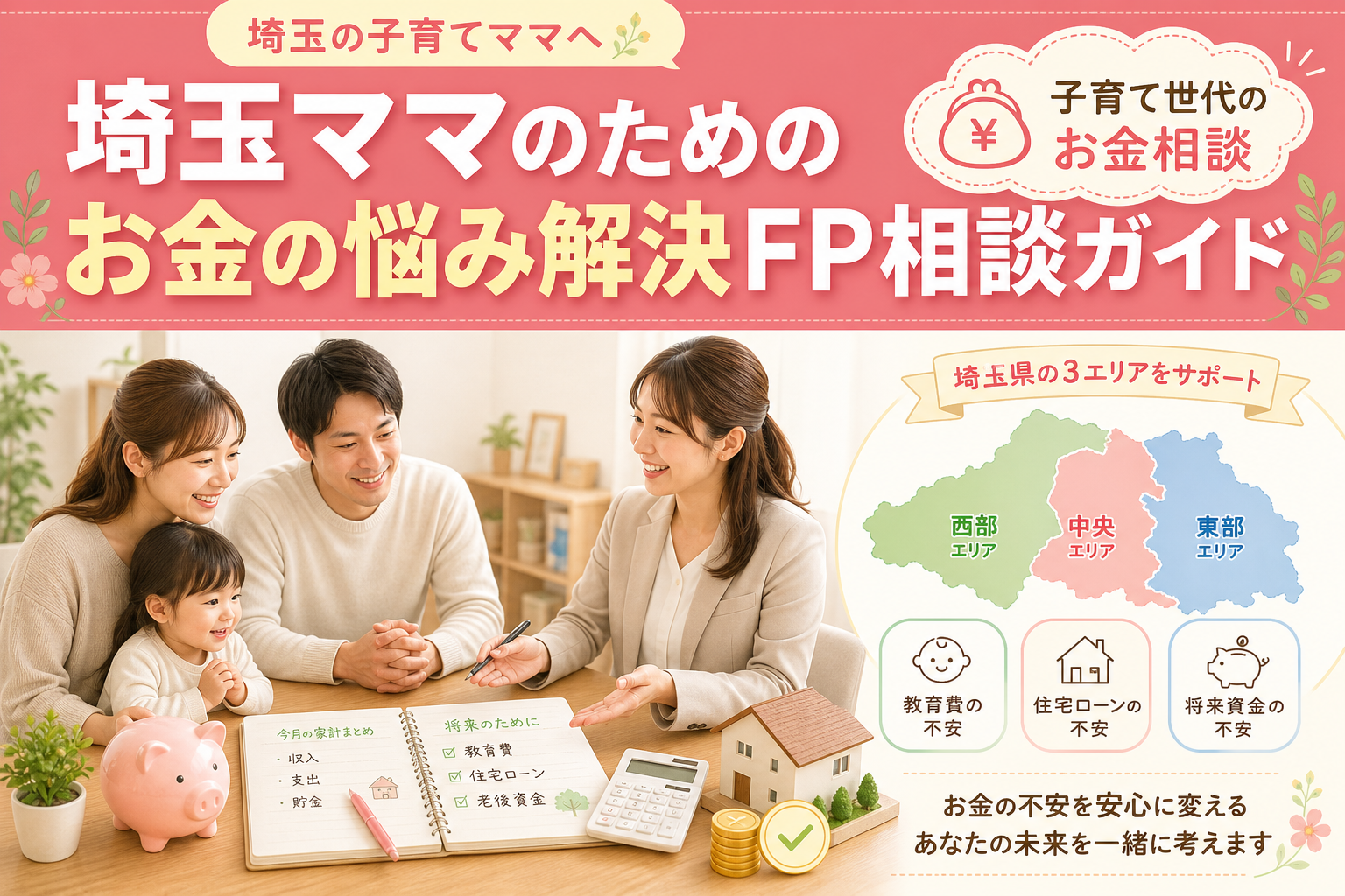 埼玉ママのための家計コンサル相談ガイド