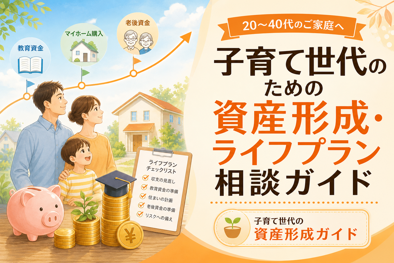 子育て世代のための資産形成・ライフプラン相談ガイド