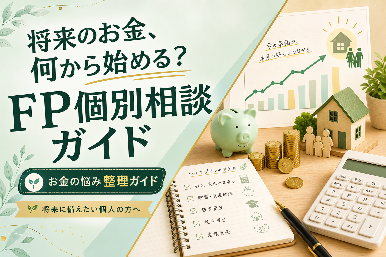 将来のお金、何から始める？FP個別相談ガイド