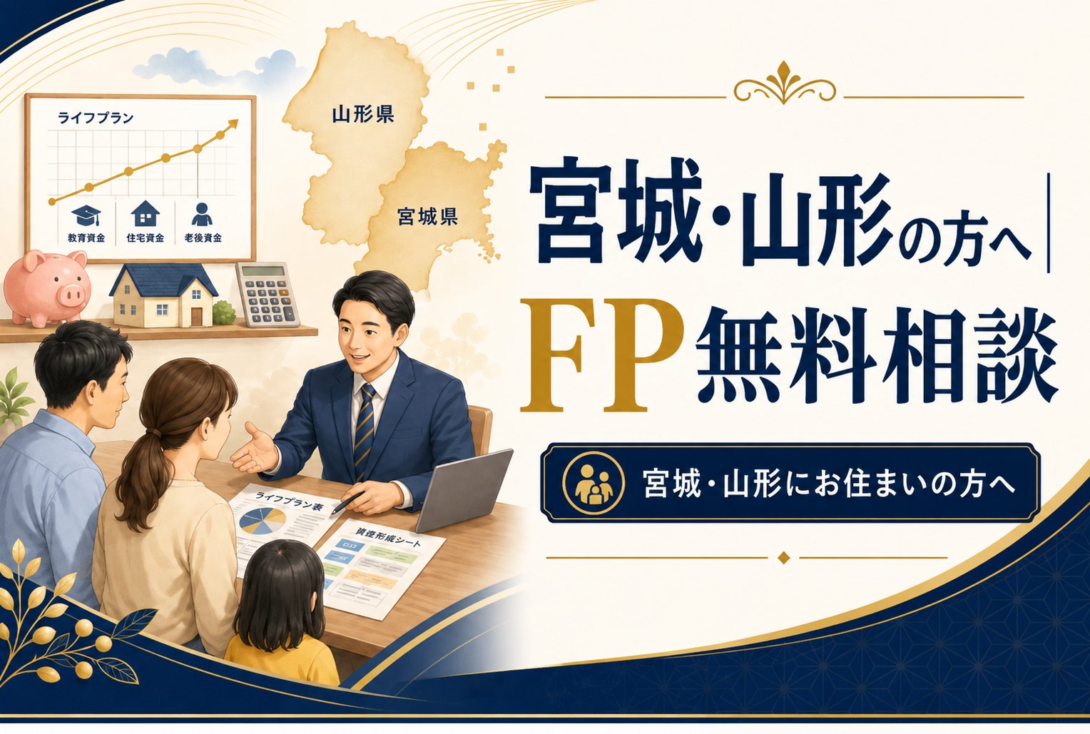 宮城・山形の方へ｜FP無料相談